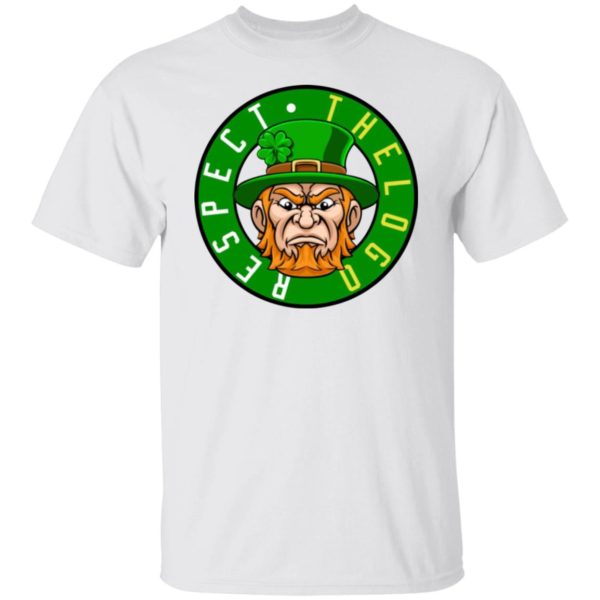 St Patrick's Day - Respect The Logo Leprechaun Shirt
