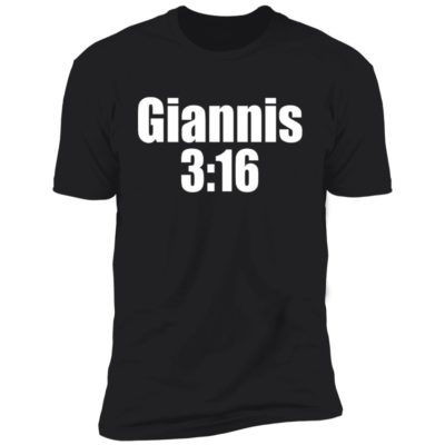 Giannis 3:16 Shirt