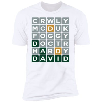 Crwly Mcduk Foggy Doctr Hardy David Shirt