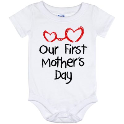 Our First Mother's Day Baby Onesie