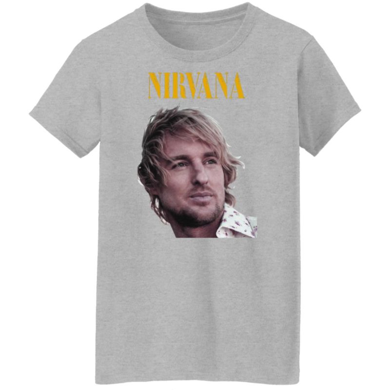 Owen Wilson Nirvana T-Shirt | Teemoonley.com