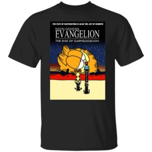 Neon Genesis Evangelion The End Of Garfield Gelion Shirt
