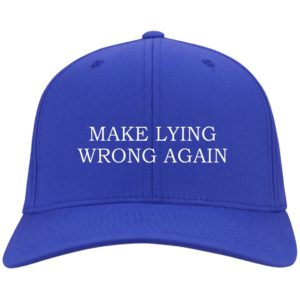 Make Lying Wrong Again Hats