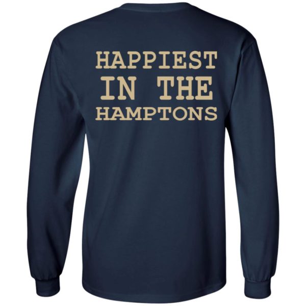 Happiest In The Hamptons Sweatshirt | Teemoonley.com