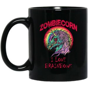Zombiecorn I Love Brainbows Mugs