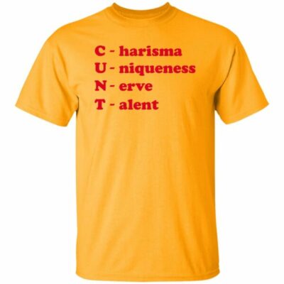 C-NT – Charisma Uniqueness Nerve Talent Shirt
