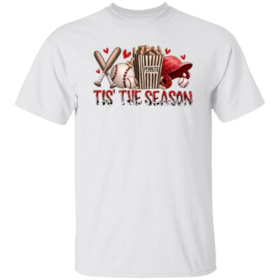 Tis' The Season Baseball Peanuts Shirt