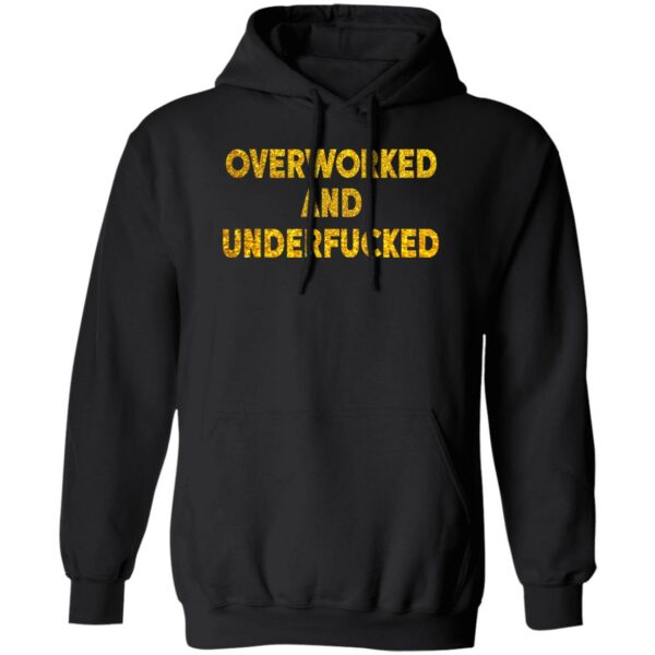 Overworked And Underfucked Hoodie