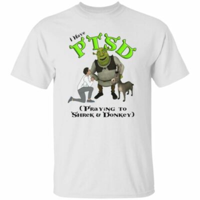 I Have PTSD Praying To Shrek And Donkey Shirt