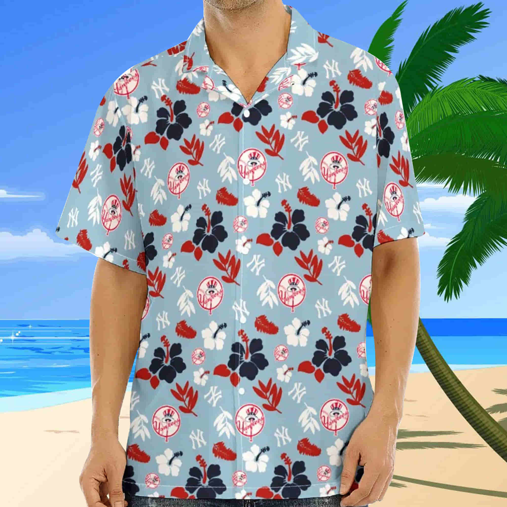 Rockatee New York Yankees Hawaiian Shirt 2023